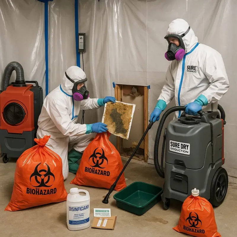 Contaminated Water Handling Protocols process in Hollandale, MS