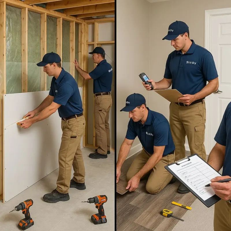 Repairs and Reconstruction process in Hollandale, MS